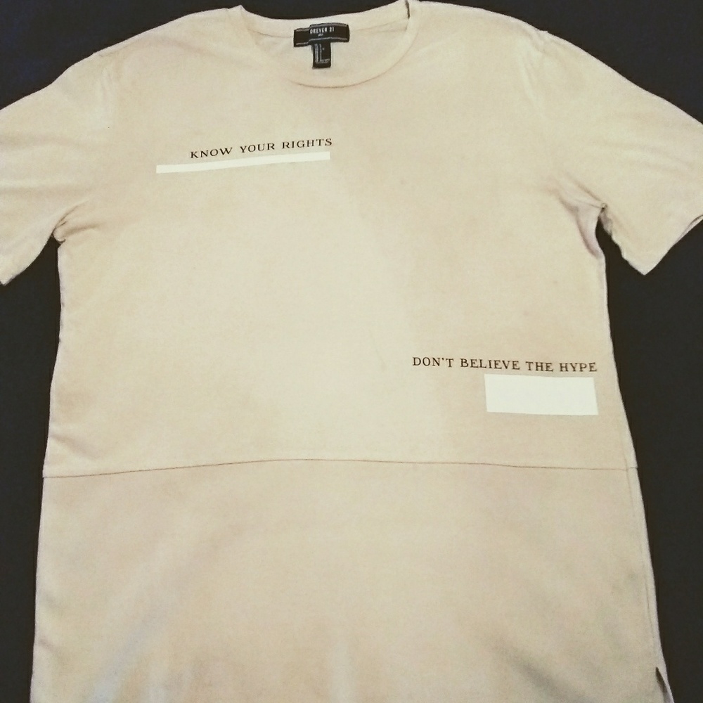 F21 "Know your rights, Don't believe the hype"!!